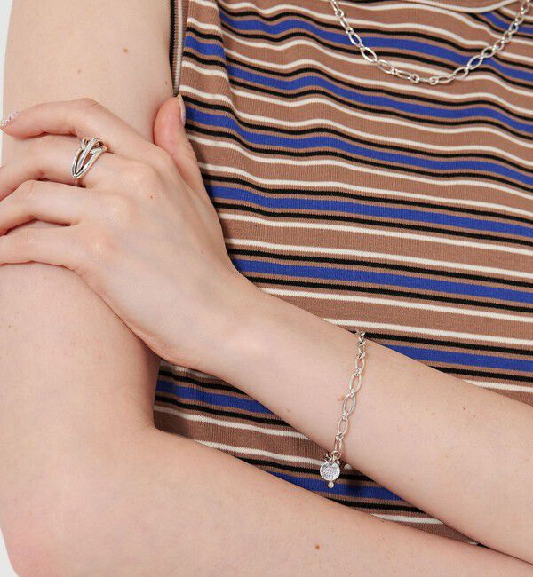 UNITED ARROWS「【別注】＜PHILIPPE AUDIBERT＞CELIA チェーンブレスレット」|ブレスレット・バングル|SILVER