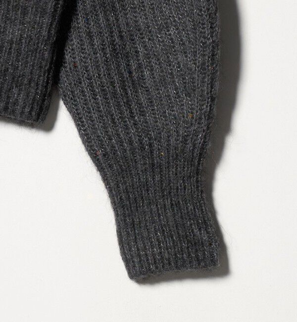 UNITED ARROWS「フラワー スパンコール カーディガン」|カーディガン|