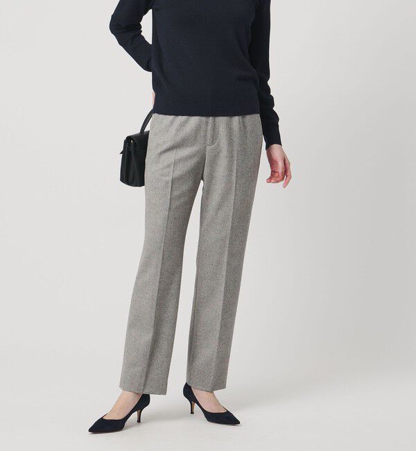 UNITED ARROWS「クラス ツイード ストレート パンツ」|チノ|