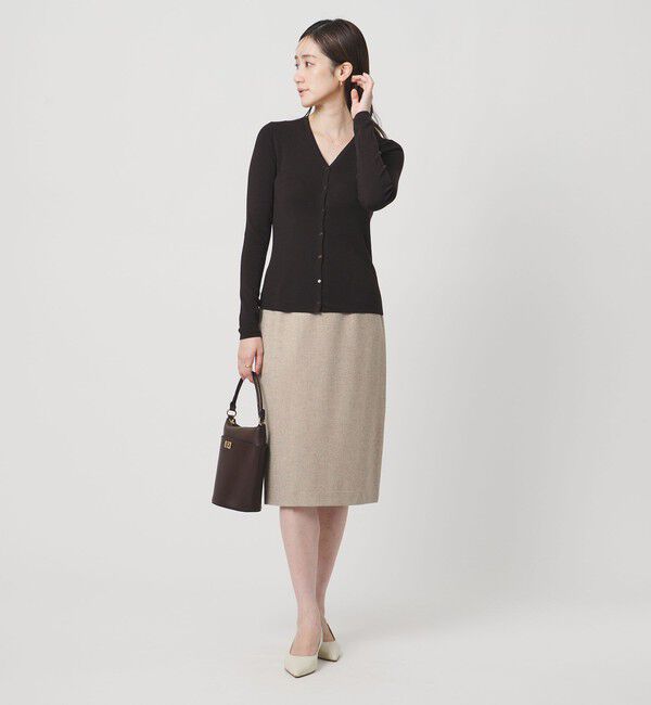 UNITED ARROWS「ツイードライク タイトスカート」|タイト|