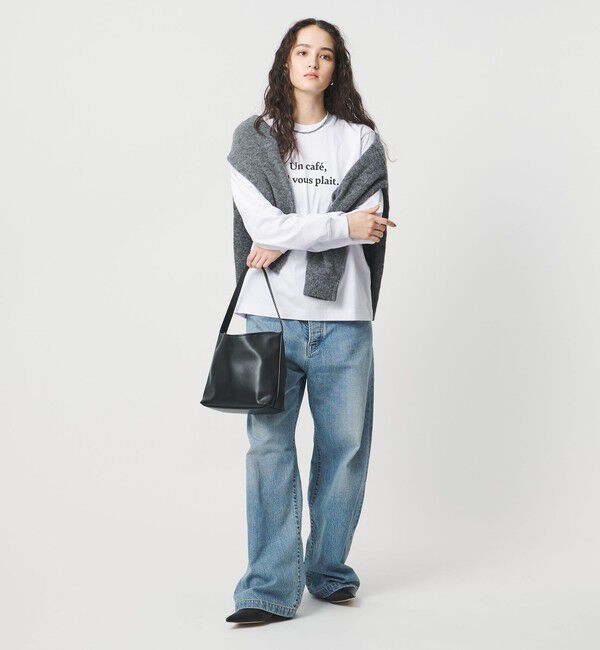 UNITED ARROWS「＜Les Petits Basics＞UN CAFE ロングスリーブ Tシャツ」|Tシャツ・カットソー|