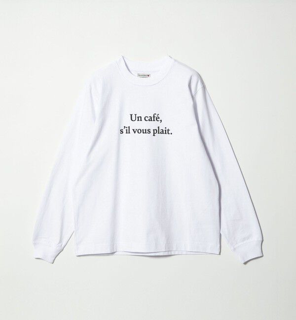 UNITED ARROWS「＜Les Petits Basics＞UN CAFE ロングスリーブ Tシャツ」|Tシャツ・カットソー|
