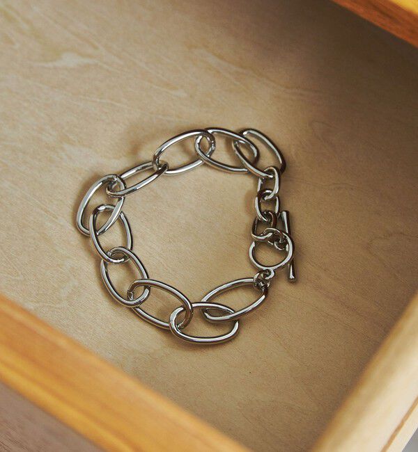 UNITED ARROWS green label relaxing「GLR オーバル ブレスレット」|ブレスレット・バングル|SILVER