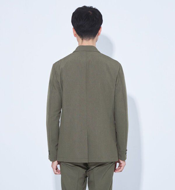 UNITED ARROWS green label relaxing「【WEB限定】JUST fit ドライPEスリムセットアップ ジャケット＆パンツ -吸水速乾・防シワ-」|テーラードジャケット|