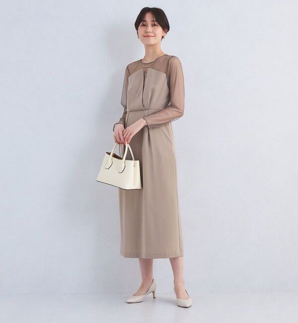 UNITED ARROWS green label relaxing「ドットチュール ビスチェ ワンピース 2」|ワンピース|MOCA