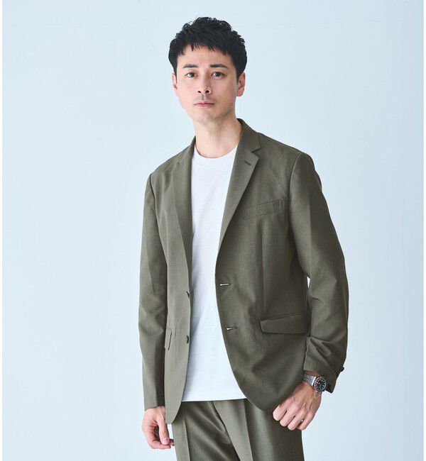 UNITED ARROWS green label relaxing「【WEB限定】JUST fit ジャケイン T 半袖 Tシャツ カットソー -吸水速乾・抗菌-」|Tシャツ・カットソー|