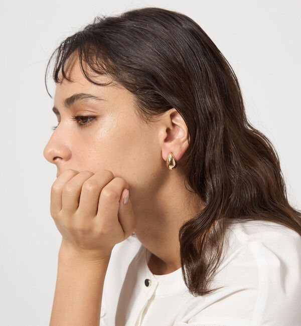 UNITED ARROWS green label relaxing「シズク クリップ イヤリング 2」|イヤリング|