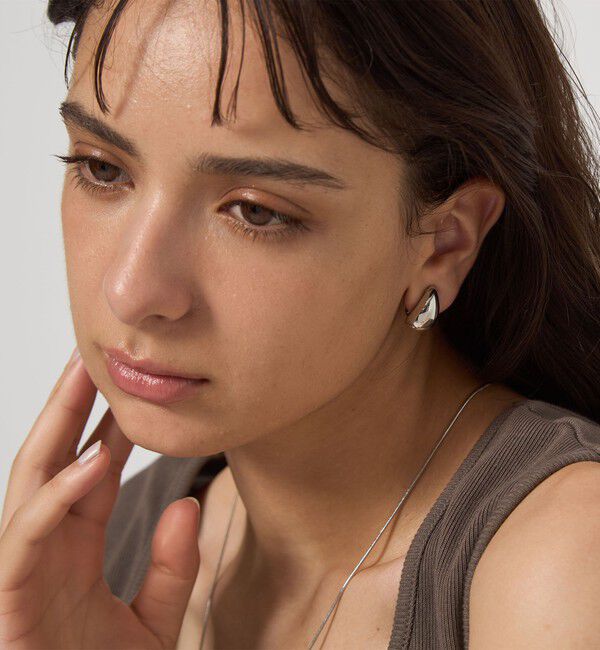 UNITED ARROWS green label relaxing「シズク クリップ イヤリング 2」|イヤリング|