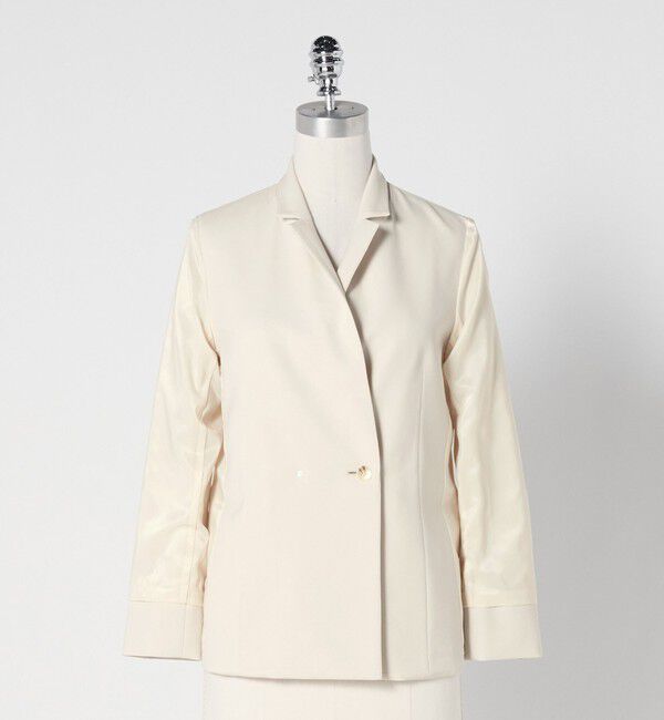 UNITED ARROWS green label relaxing「［size SHORTあり］パウドレ ダブル ジャケット ウォッシャブル ストレッチ」|テーラードジャケット|