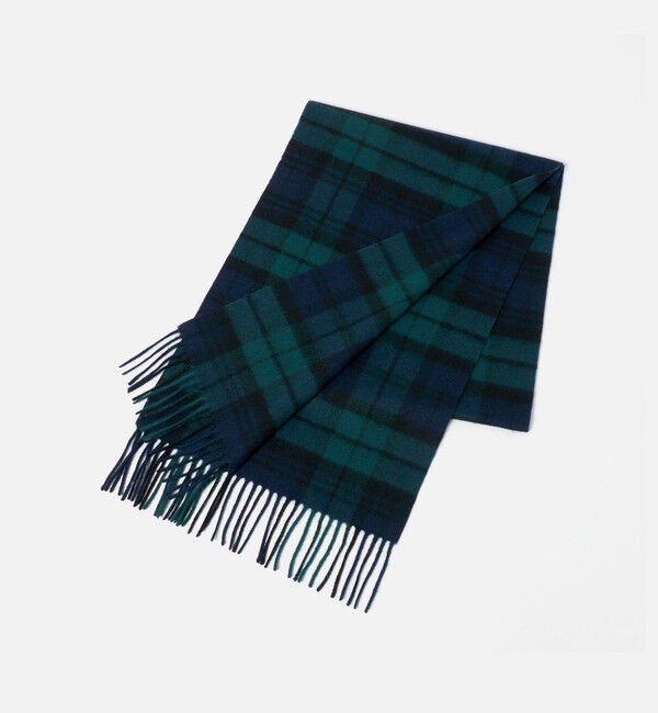 UNITED ARROWS green label relaxing「カシミヤ 100 トラッド マフラー」|マフラー|DK.GREEN