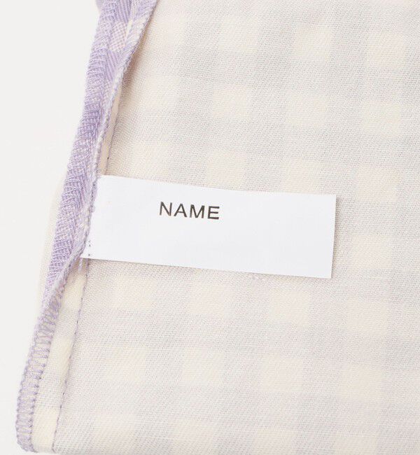 UNITED ARROWS green label relaxing「巾着バッグ（大）（ギンガム） / キッズ」|その他|