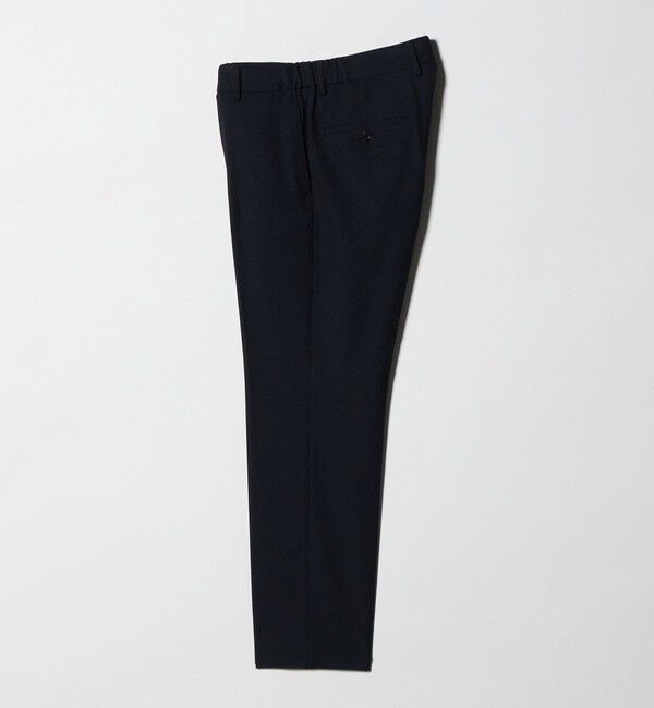 UNITED ARROWS green label relaxing「A+ ポリエステル シャークスキン スタンダード イージー セットアップ パンツ スラックス -ウォッシャブル」|スラックス|NAVY