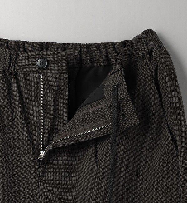 BEAUTY&YOUTH UNITED ARROWS「TR ピンヘッド  1プリーツ イージー パンツ ‐タテ・ヨコストレッチ‐」|チノ|