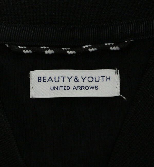 BEAUTY&YOUTH UNITED ARROWS「【WEB限定 WARDROBE SMART】ダブルニット ジップブルゾン/セットアップ対応」|ブルゾン・スタジャン|
