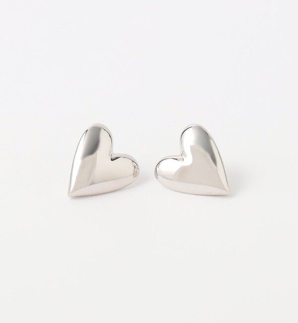 BEAUTY&YOUTH UNITED ARROWS「＜BAQLESS＞Amity Caline ピアス」|ピアス|SILVER