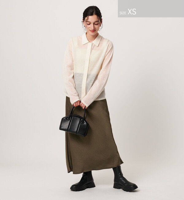 BEAUTY&YOUTH UNITED ARROWS「ポリエステルサテン マーメイドフレアスカート」|スカート|