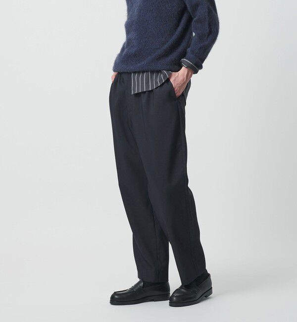 BEAUTY&YOUTH UNITED ARROWS「HOLLOW バルーン イージーパンツ 手洗い可能」|チノ|