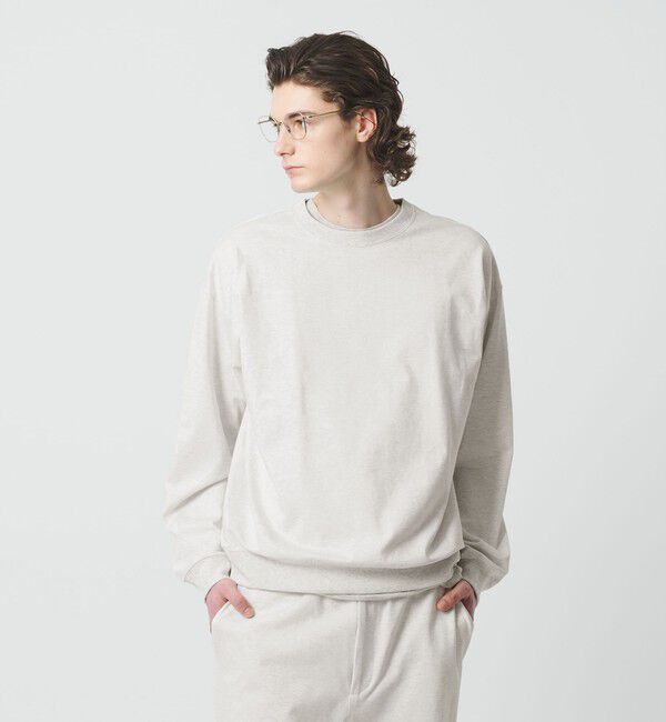 BEAUTY&YOUTH UNITED ARROWS「ヘビーガスコットン クルーネック スウェット 」|Tシャツ・カットソー|LT.GRAY
