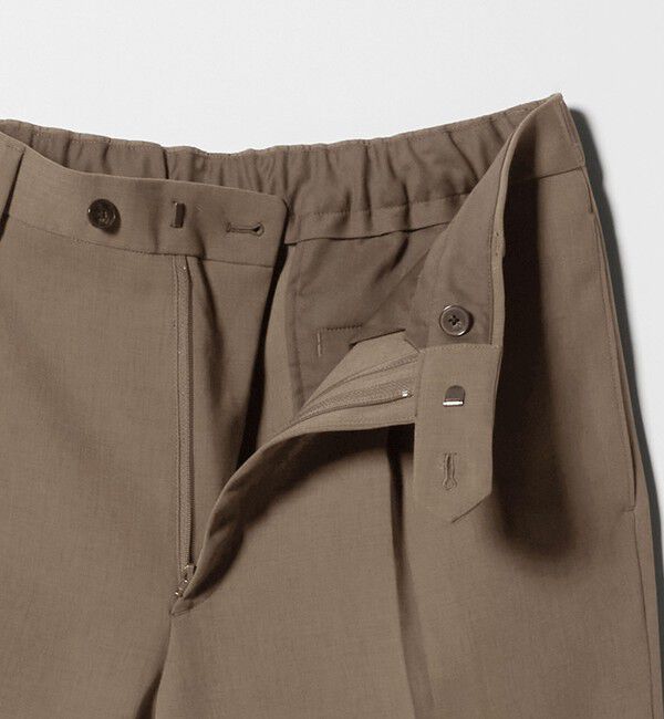 BEAUTY&YOUTH UNITED ARROWS「ソフト ダブルクロス イージー スラックス NO.5」|チノ|