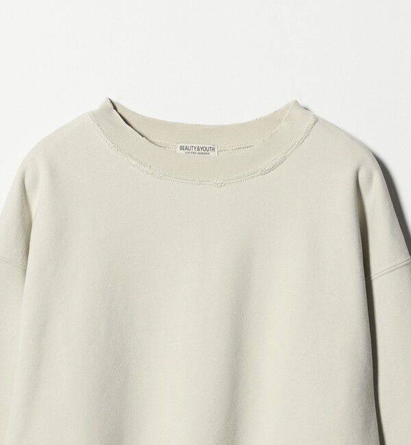 BEAUTY&YOUTH UNITED ARROWS「ピーチスキン ダメージ クルーネック スウェット」|スウェット・ジャージ|