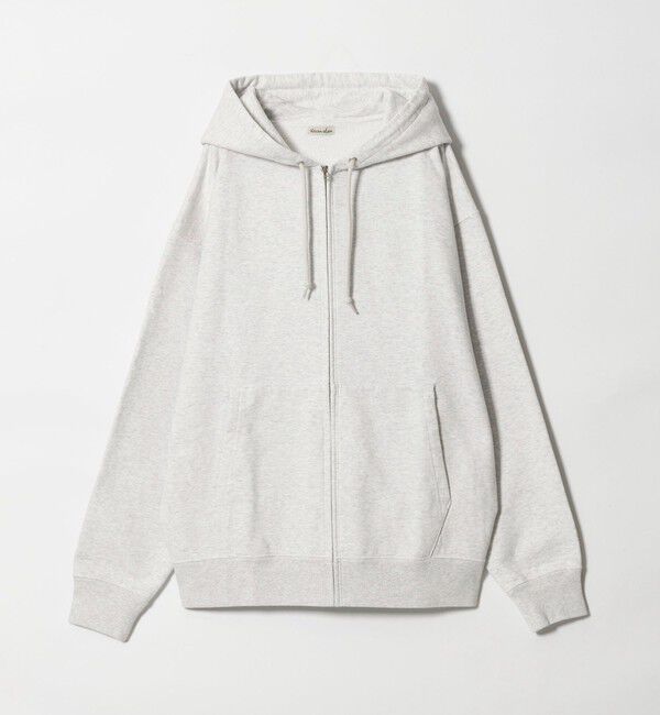 STEVEN ALAN「＜Steven Alan＞ ウラケ ジップ フーデイー」|パーカー|LT.GRAY