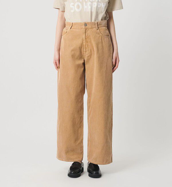 BEAUTY&YOUTH UNITED ARROWS「オーバーダイ コーデュロイ ５ポケットパンツ」|チノ|