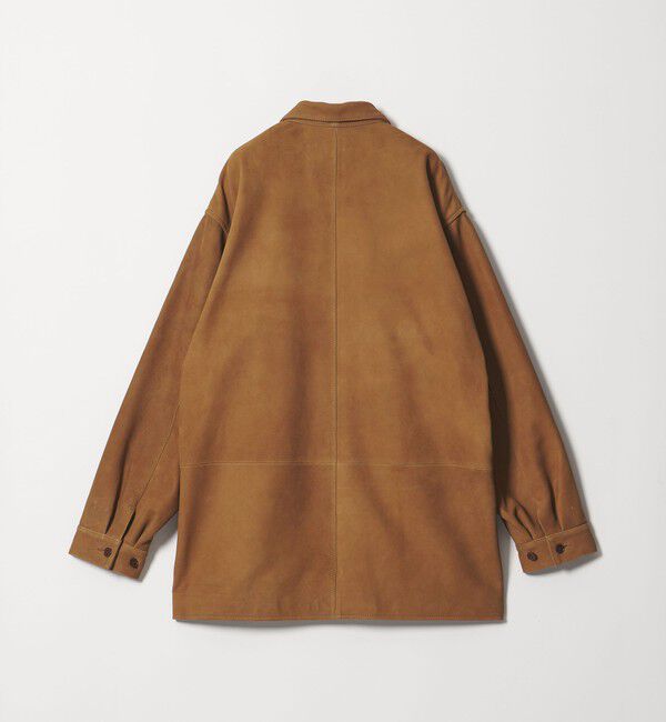 STEVEN ALAN「＜Steven Alan＞ ゴート スエード レザー カバーオール」|ブルゾン・スタジャン|