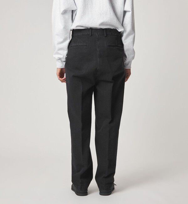 STEVEN ALAN「＜Steven Alan＞ ヘリンボーン イン ツープリーツ ドレス トラウザーズII」|スラックス|