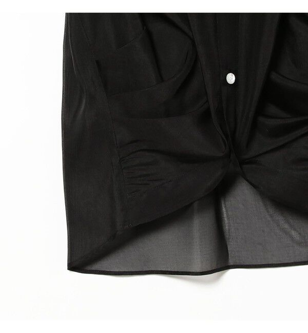 Demi-Luxe BEAMS 「【別注】CINOH / ドレープ シャツ」|シャツ・ブラウス|