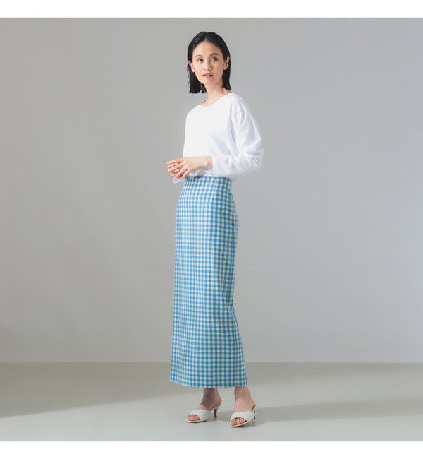 Demi-Luxe BEAMS 「【別注】ATON / DRY COTTON JERSEY ロングスリーブ Tシャツ」|Tシャツ・カットソー|