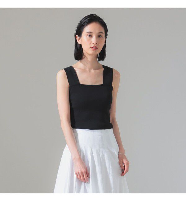 Demi-Luxe BEAMS 「【別注】スタイリスト佐藤佳菜子 &times; SLOANE / ミラノ リブ タンクトップ」|ニット・セーター|