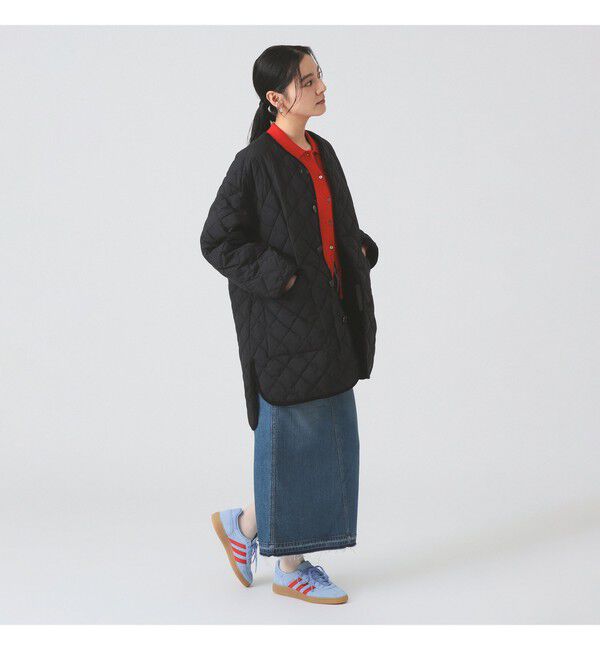 Ray BEAMS 「GYMPHLEX / キルト ダウン コート」|ダッフルコート|