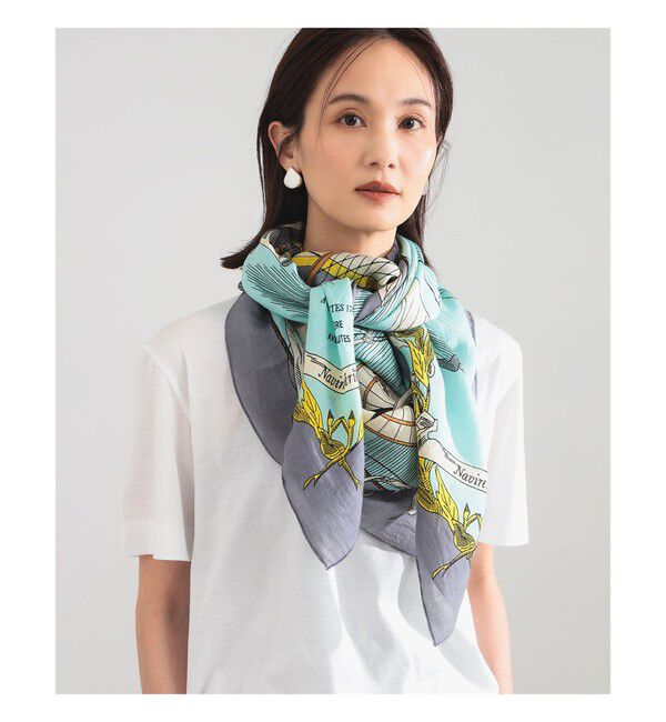 Demi-Luxe BEAMS 「ｍanipuri / バルーン トリップ ストール」|ストール|