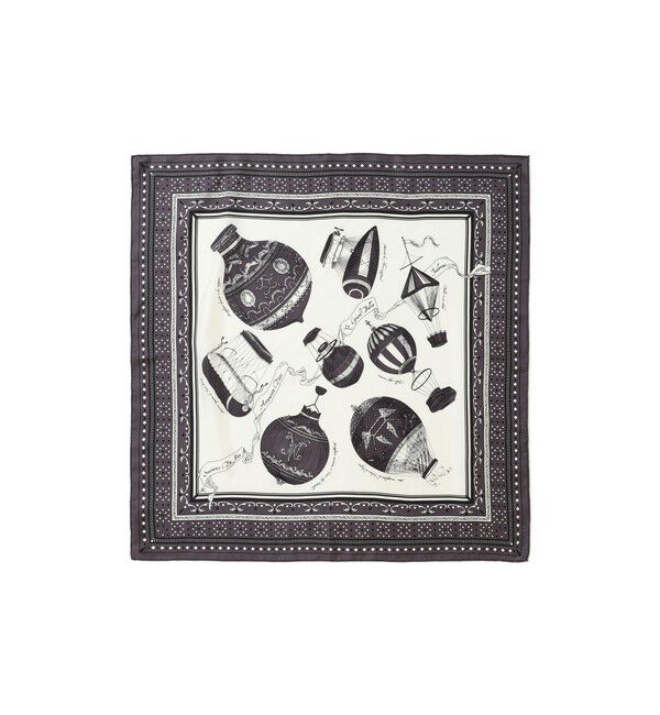 Demi-Luxe BEAMS 「ｍanipuri / バルーン バンダナ スカーフ」|ストール|