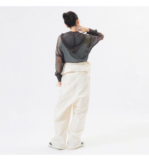 BEAMSBOY「ビッグ メッシュ フーディー」|Tシャツ・カットソー|