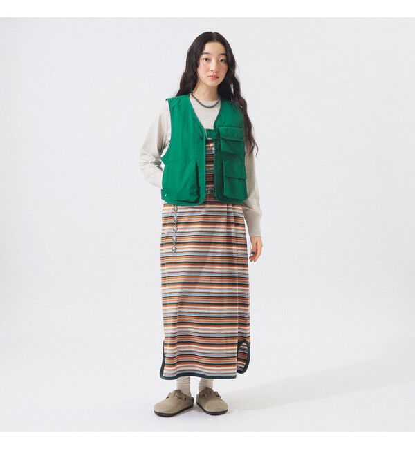 BEAMSBOY「US NAVY クルー ベスト」|ベスト・ジレ|