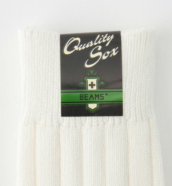 BEAMS PLUS「BEAMS PLUS / ソリッド リブソックス」|ソックス|