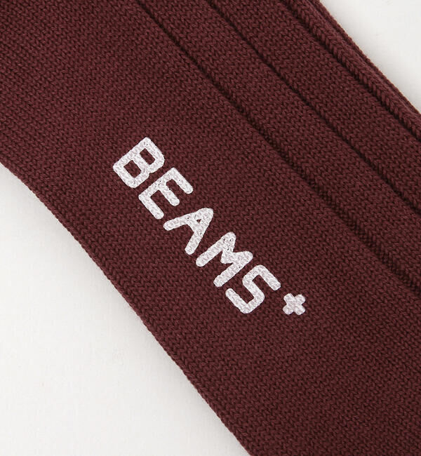 BEAMS PLUS「BEAMS PLUS / ソリッド リブソックス」|ソックス|