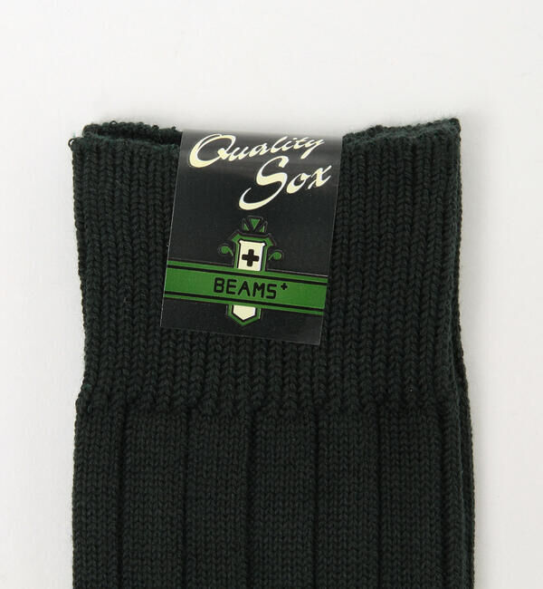 BEAMS PLUS「BEAMS PLUS / ソリッド リブソックス」|ソックス|