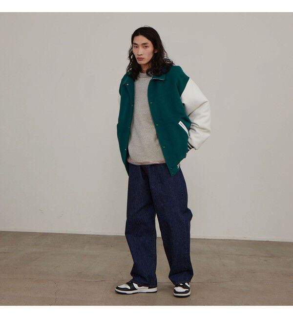 BEAMS「BEAMS / ワイドフィット デニムパンツ」|デニム|