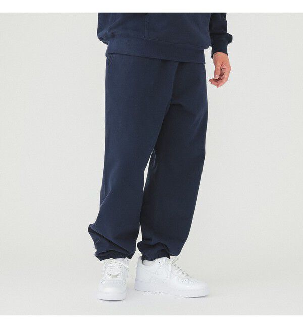 BEAMS「BEAMS / テーパード スウェット パンツ」|その他|NAVY