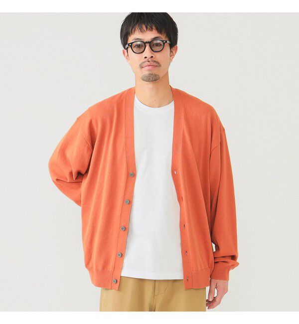 BEAMS「リラックス ソリッド カーディガン」|ニット・セーター|
