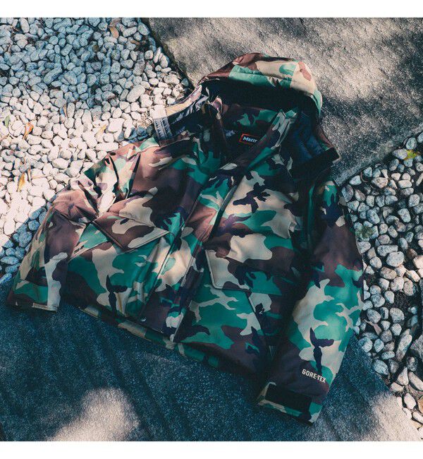 BEAMS「【別注】Marmot / Mammoth Down Short Parka」|ブルゾン・スタジャン|CAMO
