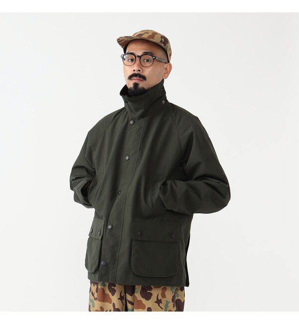 BEAMS PLUS「【別注】Barbour / BEDALE 2Layer Classic Fit」|ブルゾン・スタジャン|Sage/dress_Gord