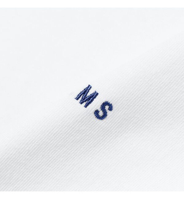 BEAMS「ミニロゴ クルーネック Tシャツ」|Tシャツ・カットソー|