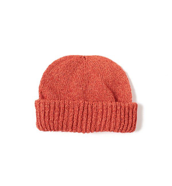 BEAMS「RACAL / Summer Paper Knit Roll Watch」|キャップ・キャスケット|ORANGE