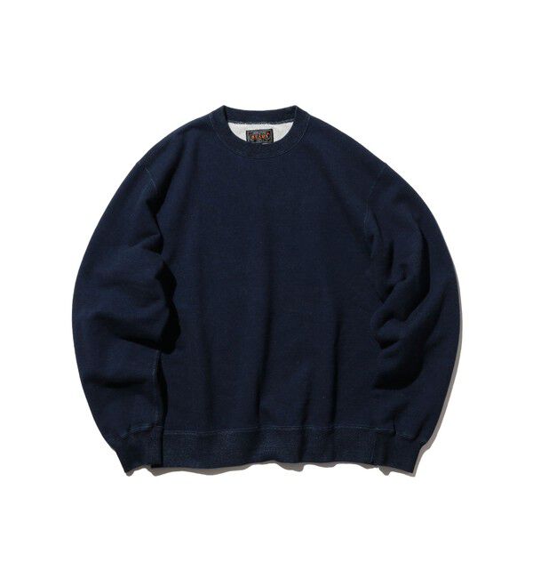 BEAMS PLUS「クルーネック スウェット インディゴ」|スウェット・ジャージ|