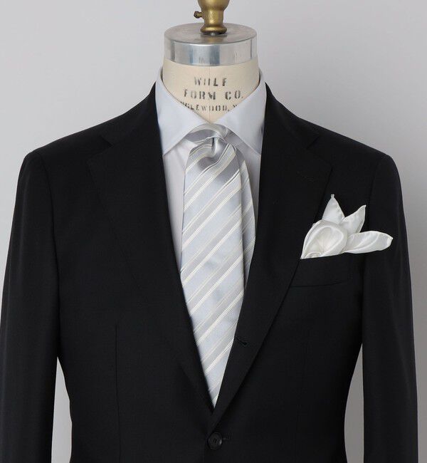 SHIPS「SHIPS: シルバー フォーマル ネクタイ」|ネクタイ・蝶ネクタイ|