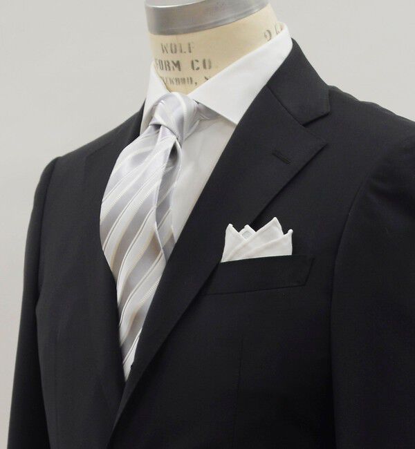 SHIPS「SHIPS: シルバー フォーマル ネクタイ」|ネクタイ・蝶ネクタイ|