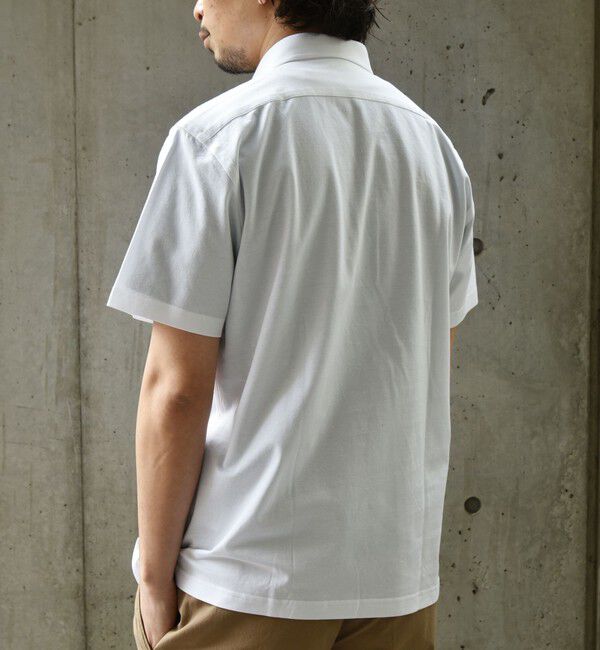 SHIPS「SHIPS：ALBINI 32ゲージ カノコ無地 ポロシャツ」|ポロシャツ|